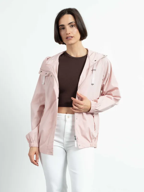 Hoodyjacke oversized Cotton light - Stilvolle Kapuzenjacke für Damen